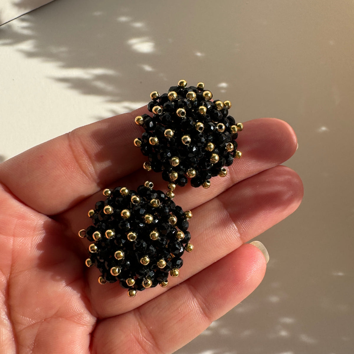 Camila Stud - Black