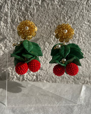 Cherry Drop Earrings