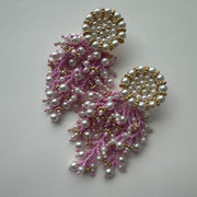 Elena Earrings - Pink