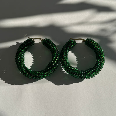 Mila Hoops - Emerald