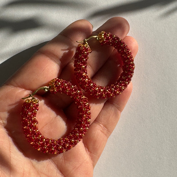 Alana Hoops - Red