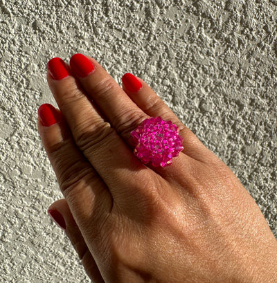 Round ring - Fucsia