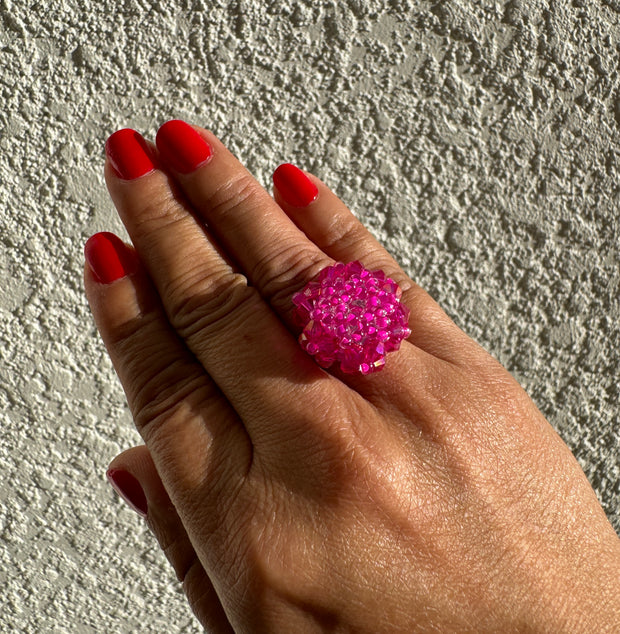 Round ring - Fucsia