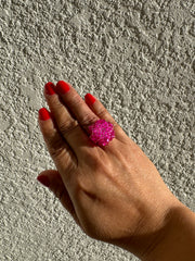 Round ring - Fucsia