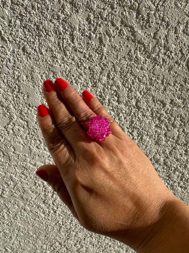 Round ring - Fucsia