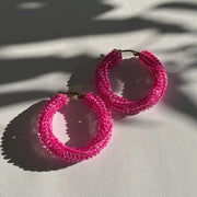 Mila Hoops - Pink