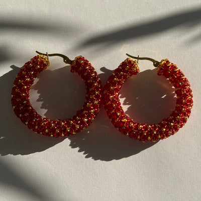 Alana Hoops - Red