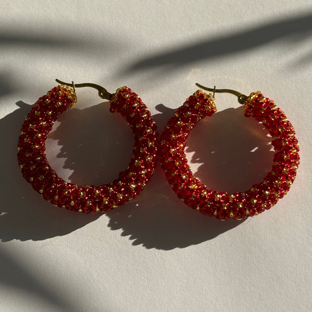 Alana Hoops - Red