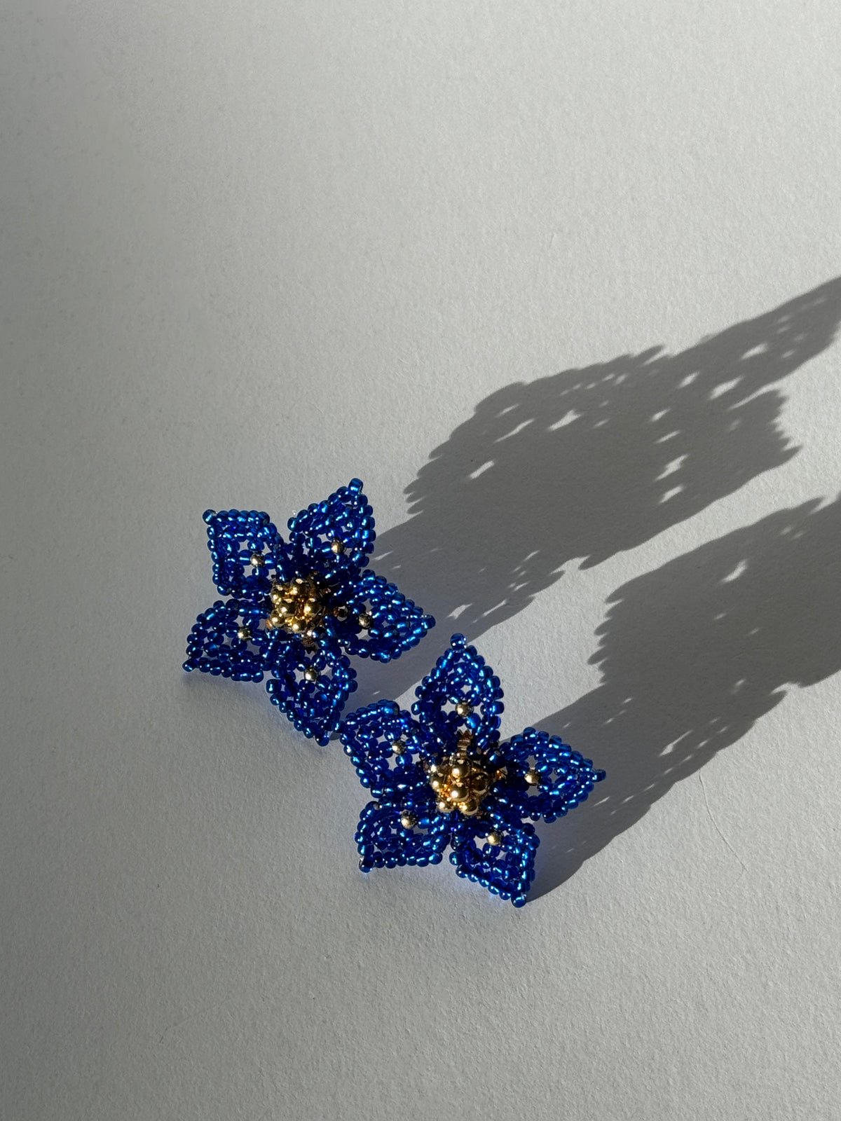 Dalia Earrings - Royal Blue