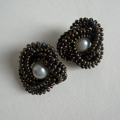 Knot earrings - Bronze