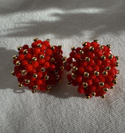 Camila Stud - Red