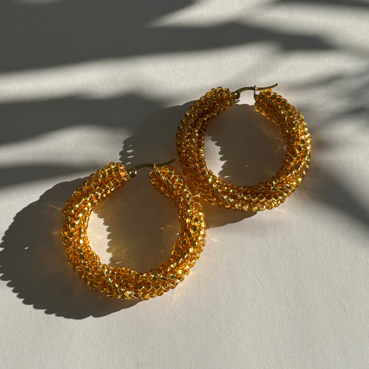 Mila Hoops - Gold