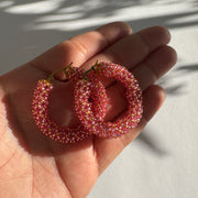 Alana Hoops - Pink