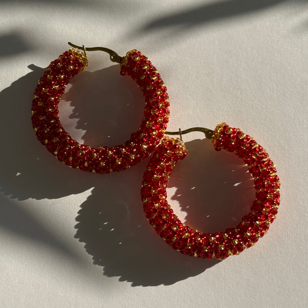 Alana Hoops - Red