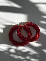 Mila Hoops - Red