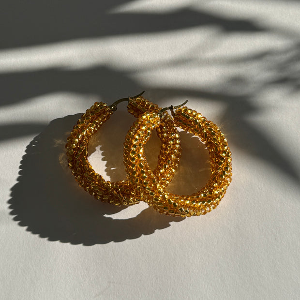 Mila Hoops - Gold