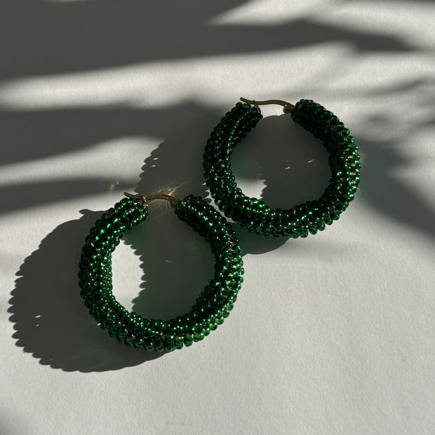 Mila Hoops - Emerald