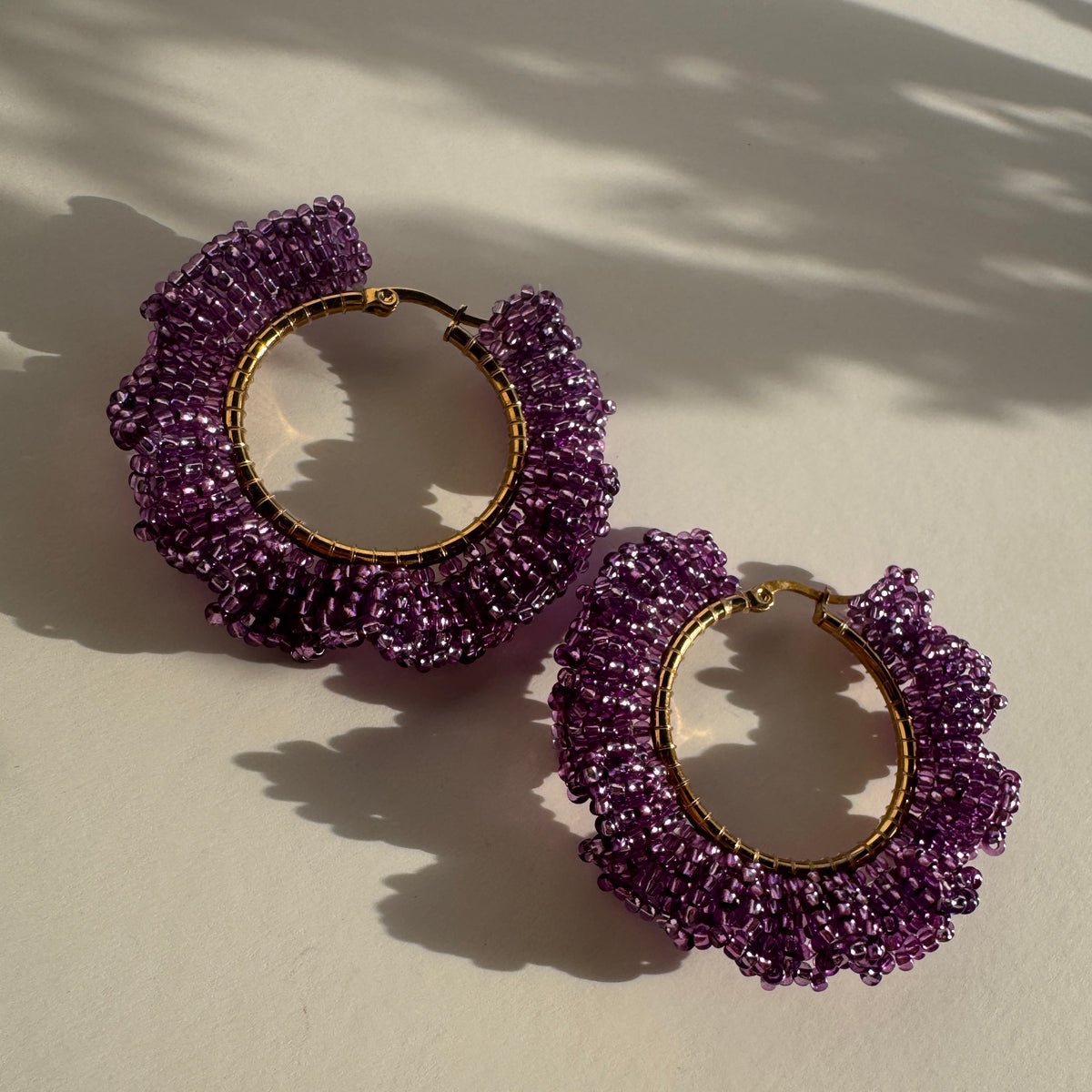 Catalina Hoops - Lilac