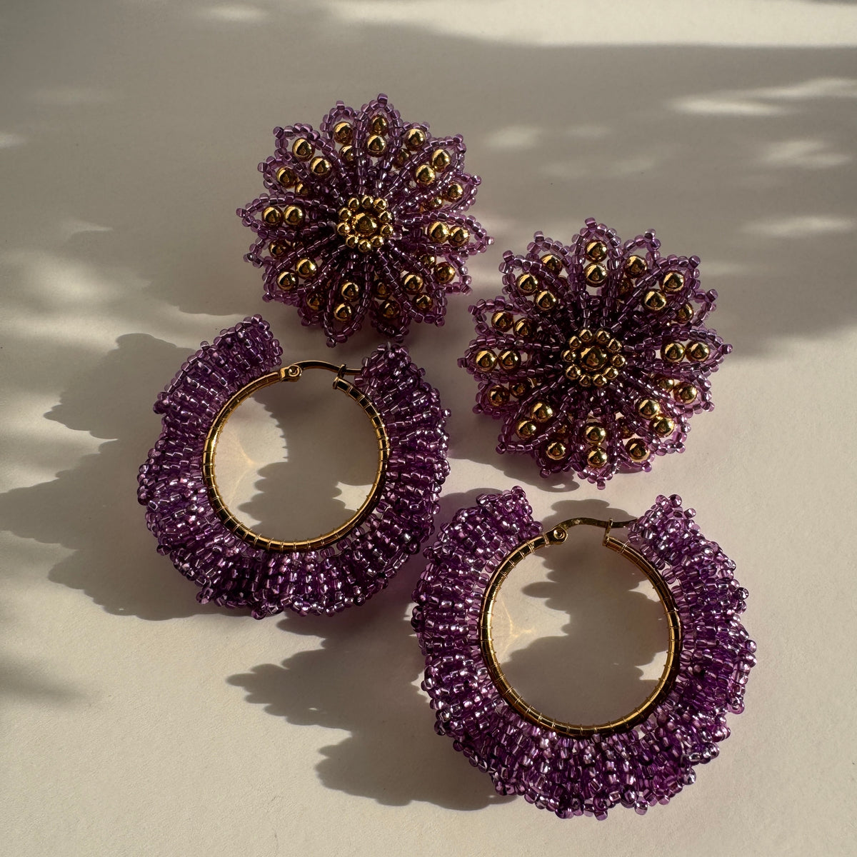 Catalina Earrings - Lilac