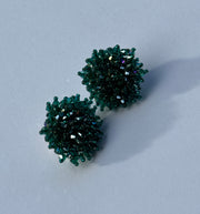 Carlotta Studs - Green