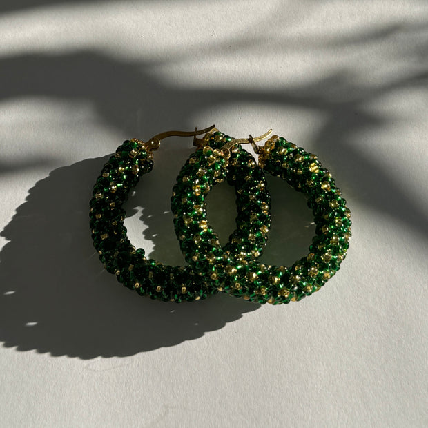 Alana Hoops - Emerald