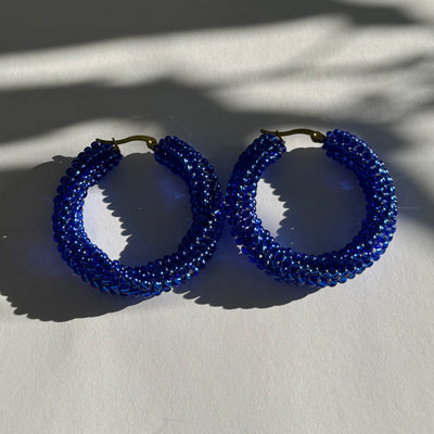 Mila Hoops - Royal Blue