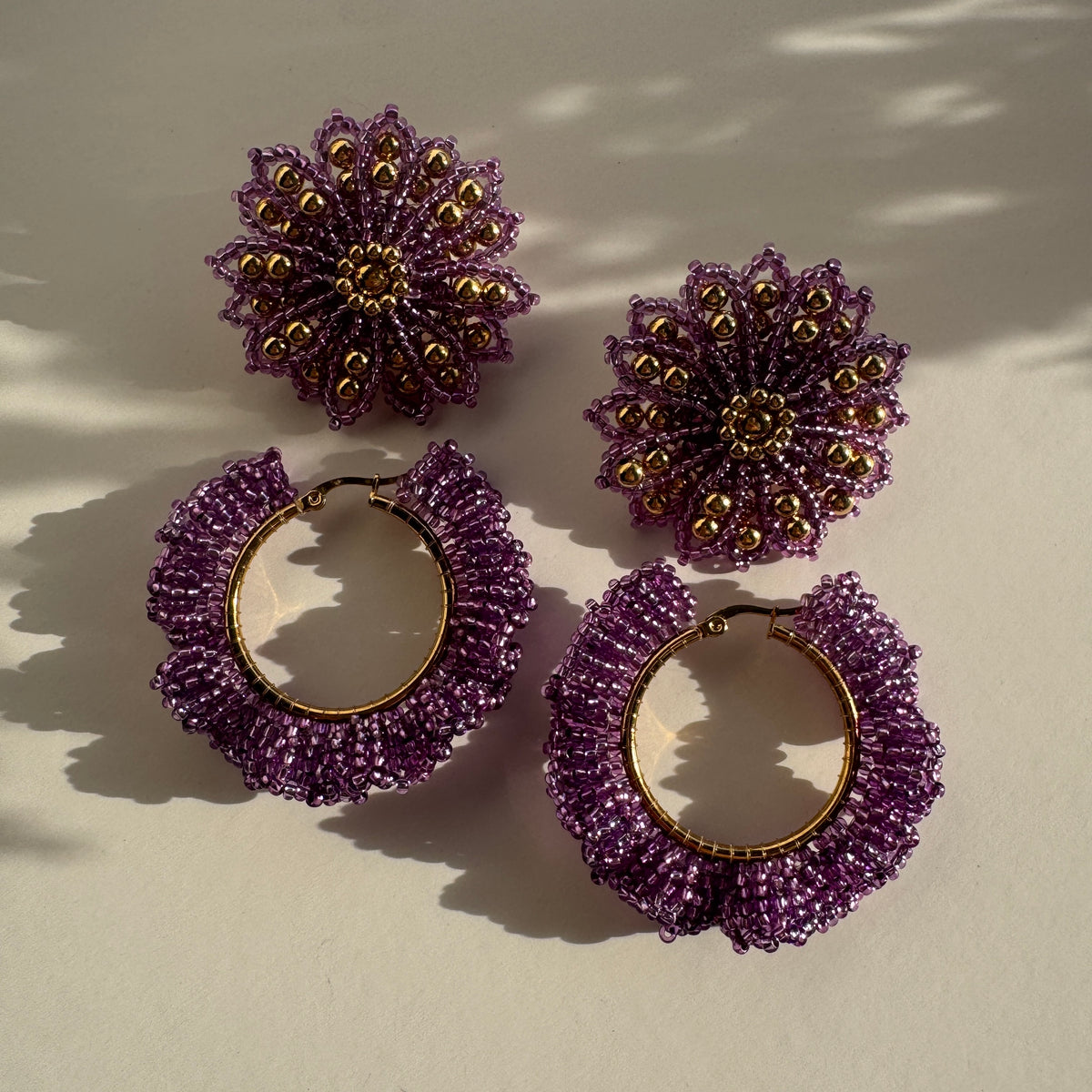Catalina Earrings - Lilac