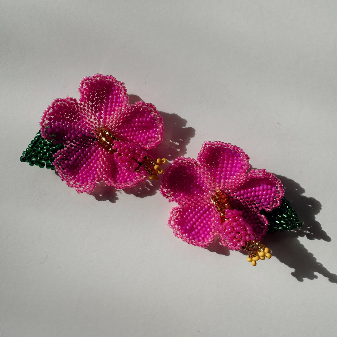 Flor de maga - Pink – Karem Gaviria Accessories