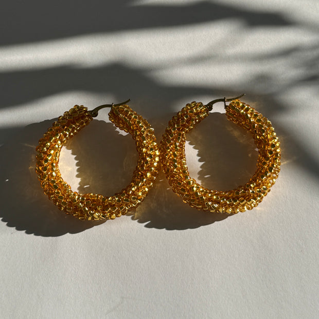 Mila Hoops - Gold