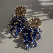 Elena Earrings - Blue