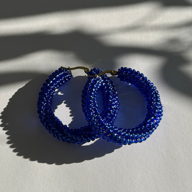 Mila Hoops - Royal Blue