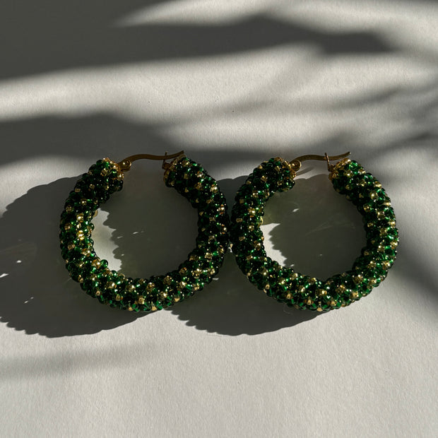 Alana Hoops - Emerald