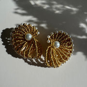 Caracola Earrings - Gold