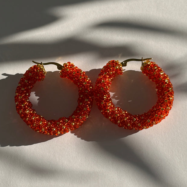 Alana Hoops - Orange