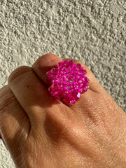 Round ring - Fucsia