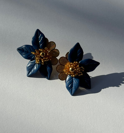 Amalia Earrings - Blue