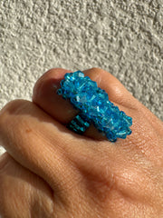 Rectangular ring - Blue