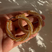 Mila Hoops - Gold & Silver