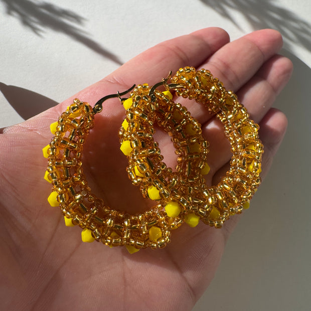 Emma Hoops - Yellow