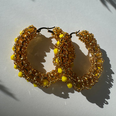 Emma Hoops - Yellow