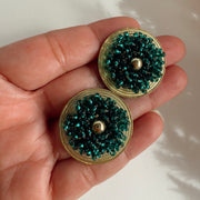 Loren Earrings - Blue