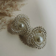 Knot earrings - Silver