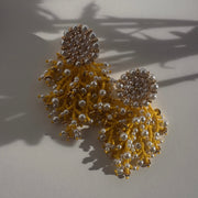 Elena Earrings - Yellow