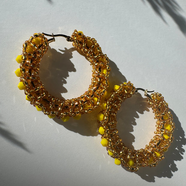 Emma Hoops - Yellow