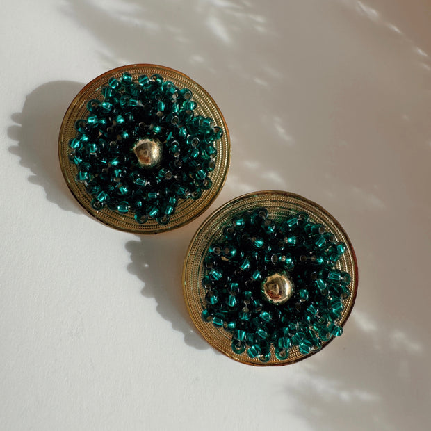 Loren Earrings - Blue