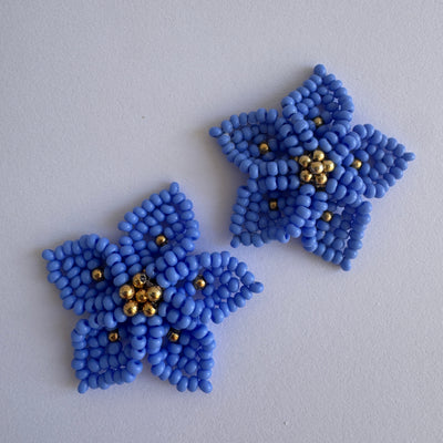 Dalia Earrings - Ice blue