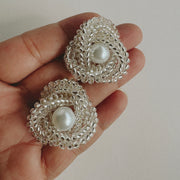 Knot earrings - Silver