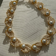 Pearl Conch Shell Necklace