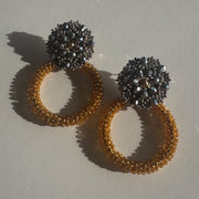 3-in-1 Earrings - Gold & Silver