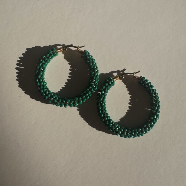 3-in-1 Earrings - Emerald